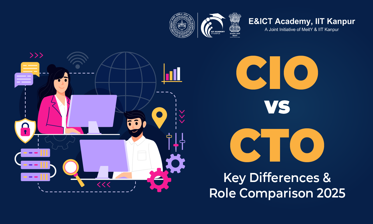 CIO vs CTO: Key Differences, Responsibilities, Skills & Which Role Matters More in 2026